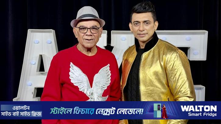 এই বয়সেও মানুষটা কত উজ্জীবিত, আহমেদ শরীফকে নিয়ে জায়েদ খান