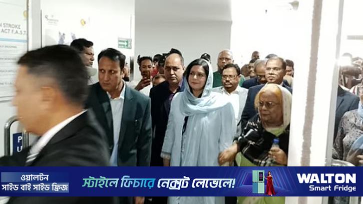 খালেদা জিয়াকে দেখতে এভারকেয়ার হাসপাতালে জুবাইদা রহমান