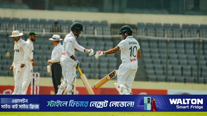 আত্মবিশ্বাসী ব্যাটিংয়ে মুমিনুল ও নাজমুলের প্রতিরোধ
