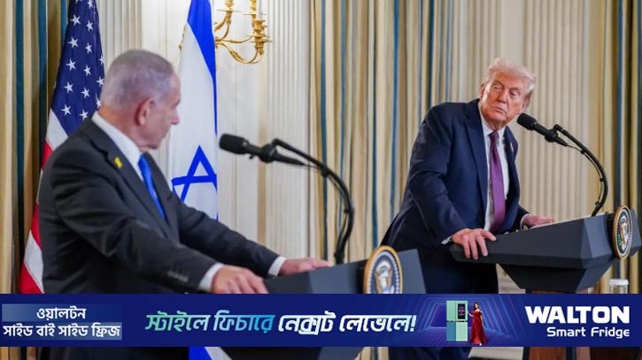 ট্রাম্পের পোস্টে হতবাক হয়ে গিয়েছিলেন নেতানিয়াহু