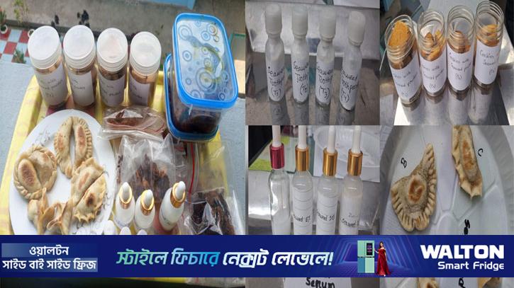 বাকৃবির গবেষণায: সামুদ্রিক লাল শৈবাল থেকেই তৈরি সিরাম-টুথপেস্ট-কুকিজ