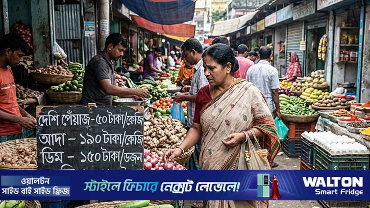 কোরবানির ঈদের আগে অস্থির বাজার: পেঁয়াজ-আদা-সবজির দামে দিশেহারা ক্রেতারা