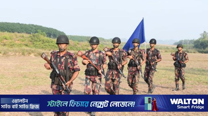 ফেনী সীমান্তে অনুপ্রবেশ ঠেকাতে বিজিবির টহল জোরদার