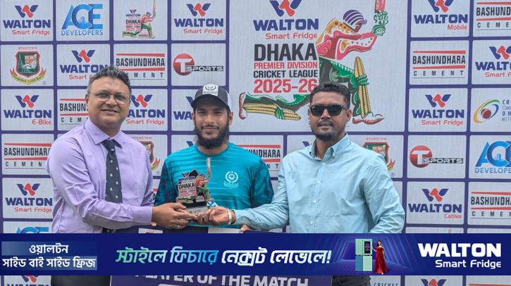 অ্যালিসের হ্যাটট্রিকসহ ৬ উইকেট, মৃতুঞ্জয়-রাব্বীর বোলিংয়ে মোহামেডান ও আবাহনীর জয়