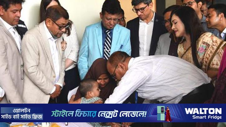 দেশব্যাপী হামের টিকাদান কর্মসূচি শুরু