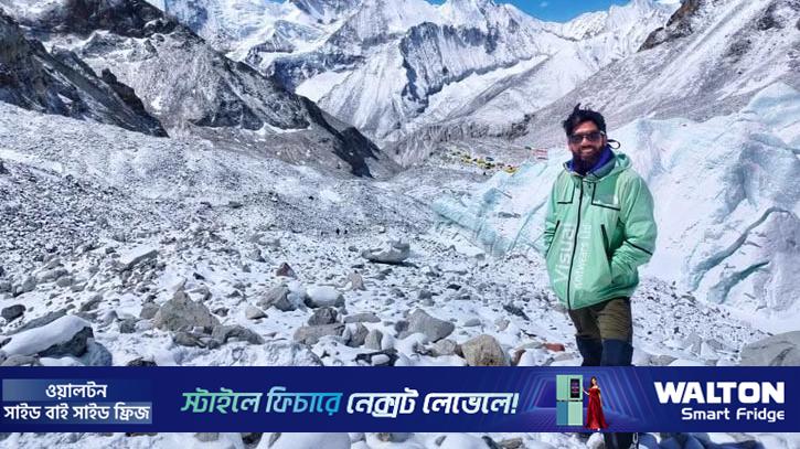 প্রথম বাংলাদেশি হিসেবে মাউন্ট মাকালুর শিখরে বাবর আলী