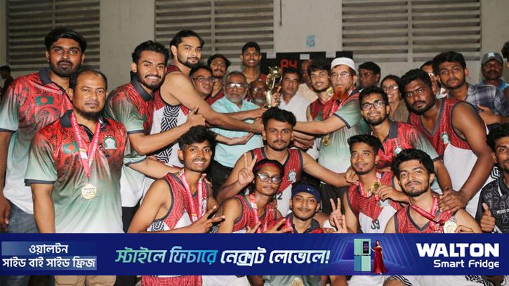 রাবিকে হারিয়ে আন্তঃবিশ্ববিদ্যালয় বাস্কেটবলে চ্যাম্পিয়ন ইবি