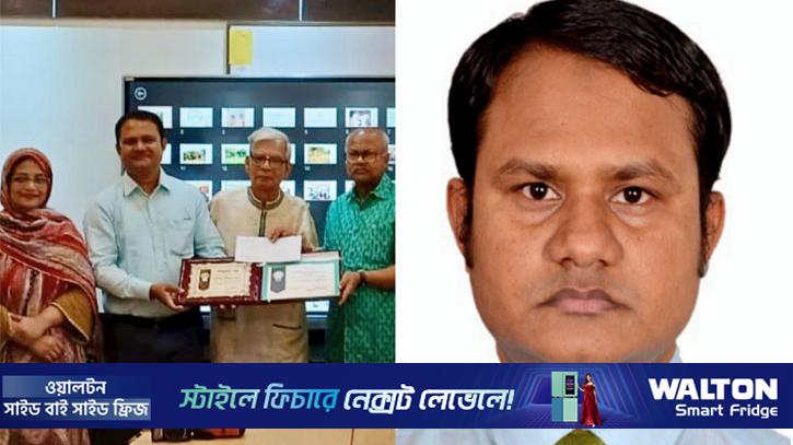 জাবিতে সর্বোচ্চ গবেষণা প্রকাশে সম্মাননা পেলেন মিজানুর রহমান