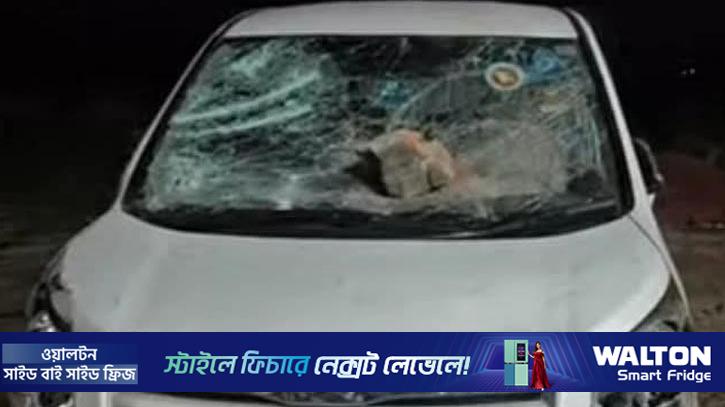 নেত্রকোণায় জামায়াতের এমপির গাড়িতে হামলা