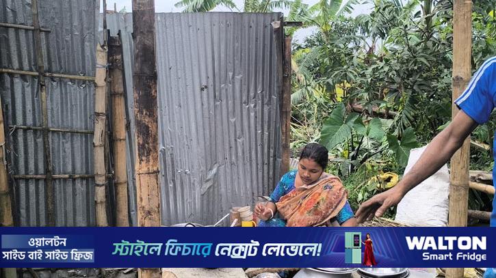 লালমনিরহাটে কালবৈশাখীর তাণ্ডবে লন্ডভন্ড ২০ গ্রাম