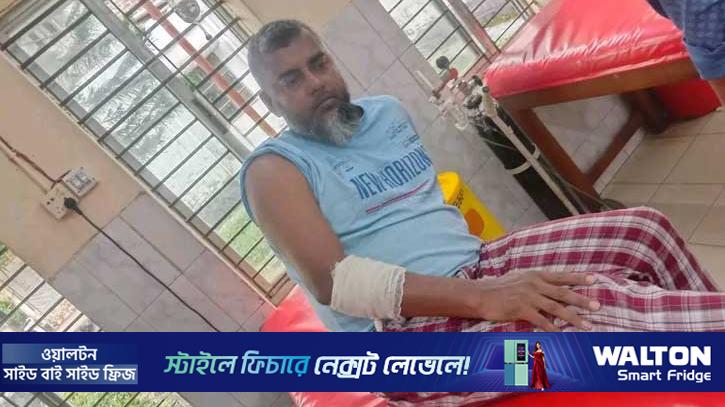 ঝালকাঠিতে সাংবাদিক লিপুকে কুপিয়ে জখম