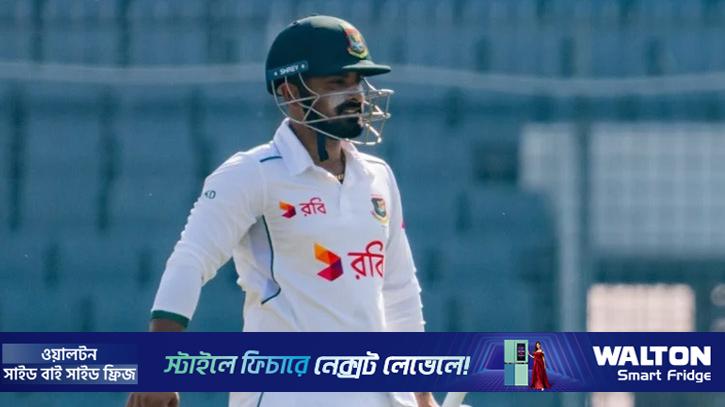 লিটনের ষষ্ঠ টেস্ট সেঞ্চুরি, আড়াইশ পেরিয়ে বাংলাদেশ