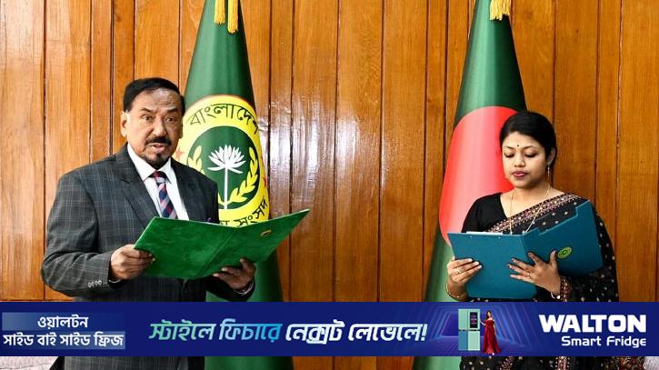সংসদ সদস্য হিসেবে শপথ নিলেন নুসরাত তাবাসসুম