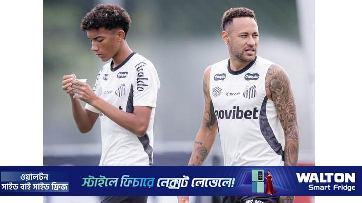 রবিনহোর ছেলের সঙ্গে হাতাহাতি করে আলোচনায় নেইমার