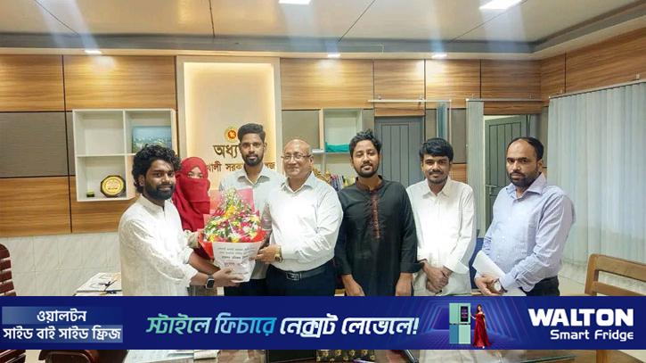 নোসক সাংবাদিক সমিতির সঙ্গে নবাগত অধ্যক্ষের সৌজন্য সাক্ষাৎ