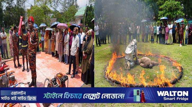 পাবিপ্রবিতে ভূমিকম্প ও অগ্নি নিরাপত্তা প্রশিক্ষণ অনুষ্ঠিত