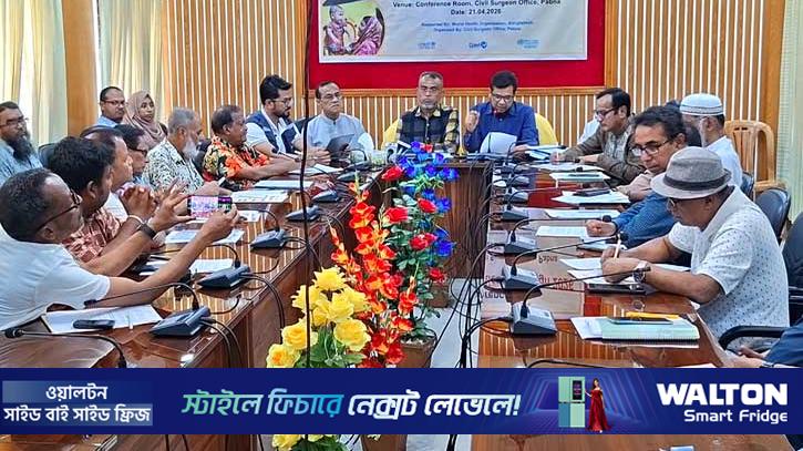 পাবনায় ৩ লক্ষাধিক শিশুকে হামের টিকা দেওয়া হচ্ছে: সিভিল সার্জন