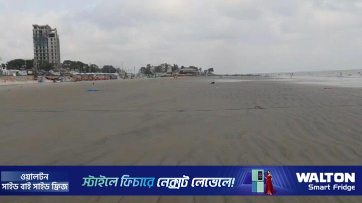 পর্যটক খরায় কুয়াকাটা