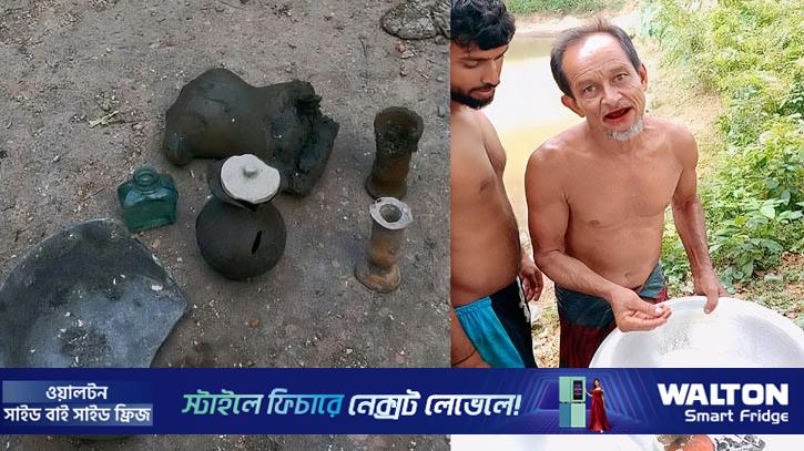 ২০০ বছরের জমিদার বাড়ির ‘বউঘাট’ খুঁড়ে প্রত্নসম্পদ লুটের অভিযোগ