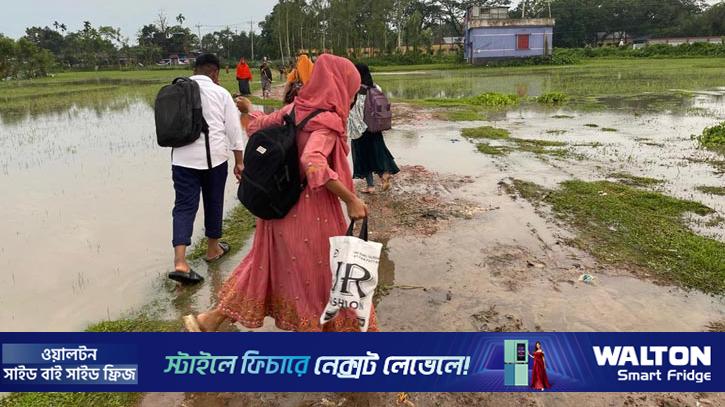 দেড় কিলোমিটার কাঁচা রাস্তায় হাজারো মানুষের দুর্ভোগ