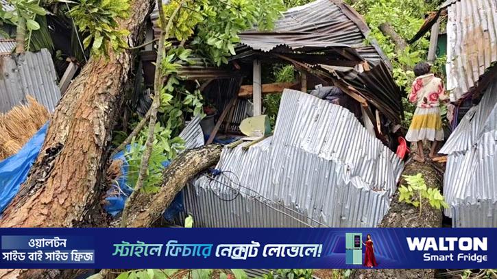 কালবৈশাখীর তাণ্ডবে লন্ডভন্ড ঠাকুরগাঁও, আহত ১