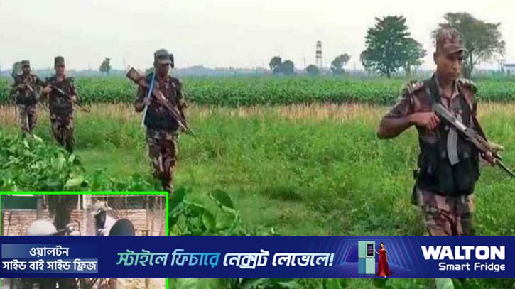 কুষ্টিয়া সীমান্তে জনসাধারণকে সতর্ক করতে বিজিবির মাইকিং 