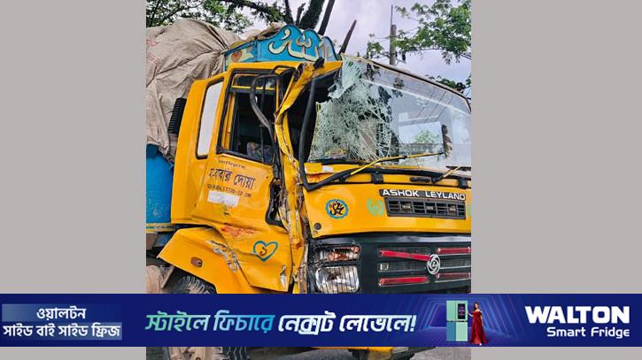 সিলেটে দুই ট্রাকের মুখোমুখি সংঘর্ষে নিহত ৭