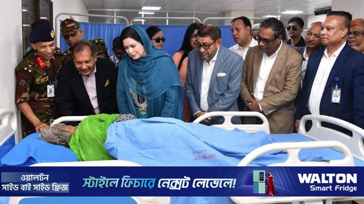 কুর্মিটোলা হাসপাতালে ৫০ শয্যা আইসিইউ উদ্বোধন করলেন জুবাইদা রহমান