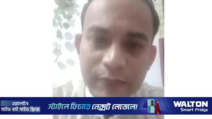 লাইভে এসে অঝোরে কাঁদলেন পদ বঞ্চিত ছাত্রদল নেতা