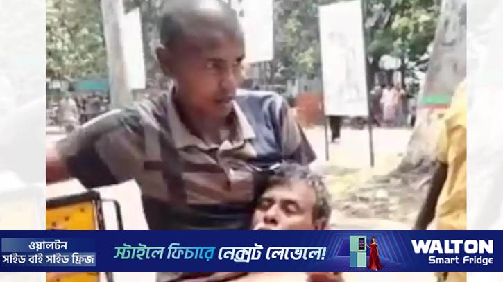 তেলের লাইনে দাঁড়িয়ে থাকা অবস্থায় লুটিয়ে পড়েন আলাউদ্দিন