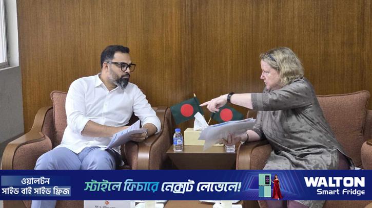 ক্রীড়া প্রতিমন্ত্রীর সঙ্গে জাতিসংঘের প্রতিনিধিদলের সাক্ষাৎ