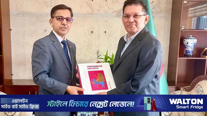 পররাষ্ট্রমন্ত্রীর সঙ্গে ভারতীয় হাইকমিশনারের বিদায়ী সাক্ষাৎ