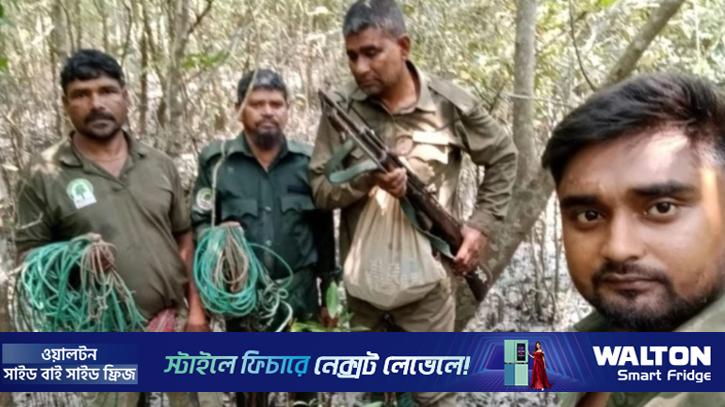 সুন্দরবন থেকে ৪১টি হরিণ শিকারের ফাঁদ জব্দ