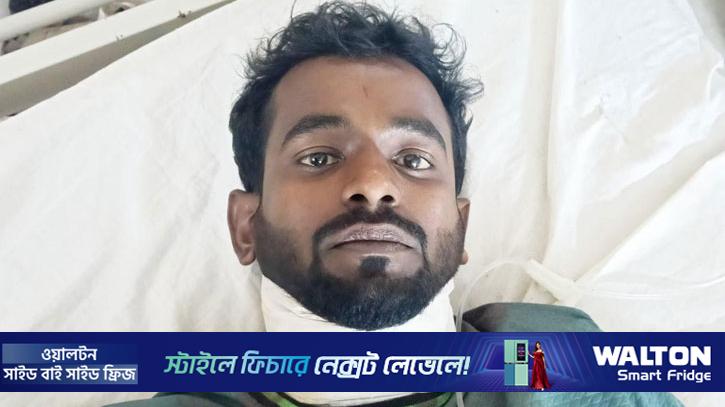 প্রেমিকার বাড়িতে বিষপান ও গলা কেটে আত্মহত্যার চেষ্টা যুবকের