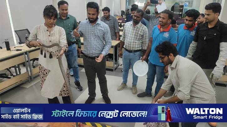 ওয়ালটনে অ্যানিম্যাল রেসকিউ বিষয়ক কর্মশালা