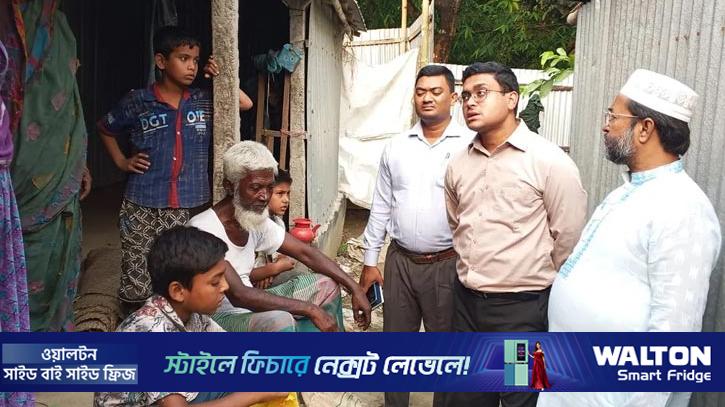 সেই জুনায়েদের পরিবারের পাশে প্রশাসন