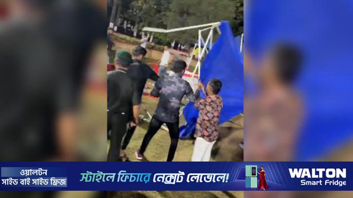 ভারতে আন্তর্জাতিক অনুষ্ঠানে বাংলাদেশি স্টল ভাঙচুর করলো বিজেপির কর্মীরা