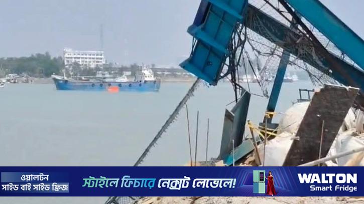 কলাপাড়ায় নির্মাণাধীন সেতুর শাটার ভেঙে শ্রমিক নিহত