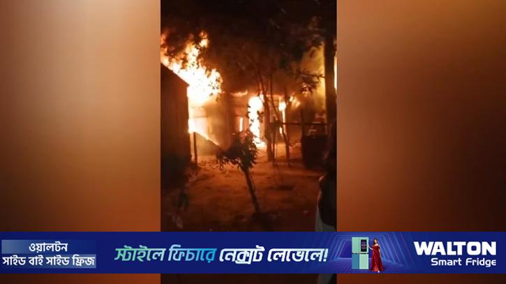 অষ্টগ্রামে ঘরে আগুন লেগে শিশুর মৃত্যু