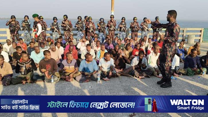 আরাকান আর্মির কাছ থেকে দেশে ফিরলেন ৭৩ জেলে