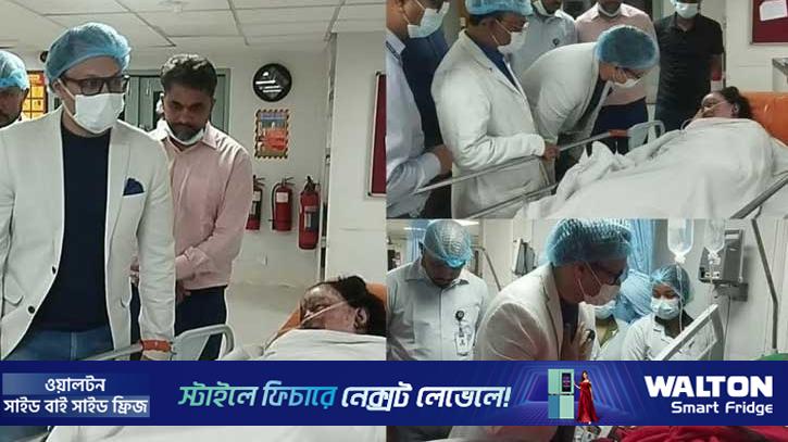 চট্টগ্রামে গ্যাস বিস্ফোরণে দগ্ধদের দেখতে গেলেন এমপি সাঈদ