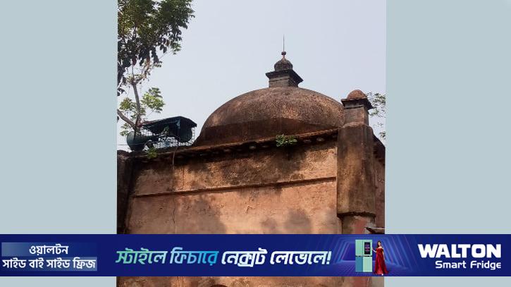 সুলতানি–মুঘল ঐতিহ্যের নিদর্শন ঝালকাঠির পাকা মসজিদ, নেই সংস্কার