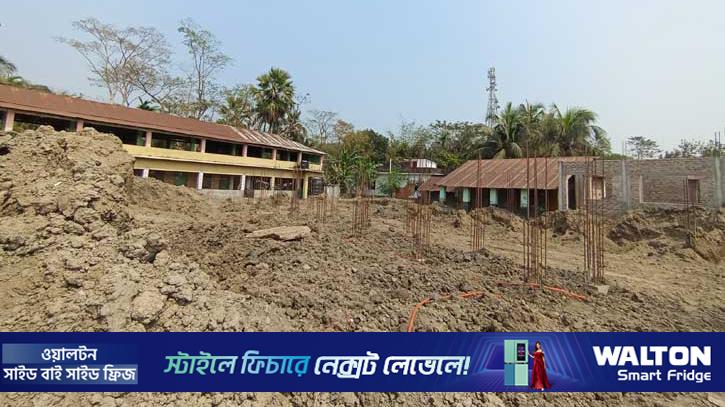 বিএনপি নেতার চাঁদার দাবিতে মাদ্রাসার নির্মাণ কাজ বন্ধ