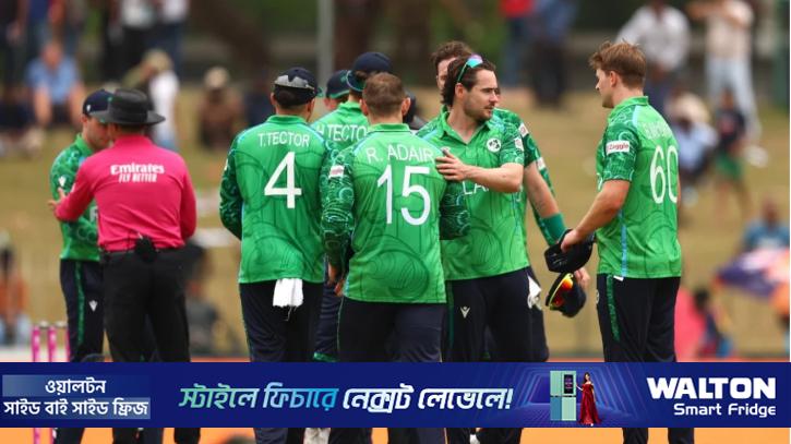 ২৩৫ রানের পাহাড় গড়ে ৯৬ রানের জয় আয়ারল্যান্ডের 