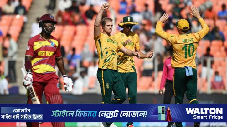 প্রোটিয়াদের তেজে ম্লান ক্যারিবীয় রং