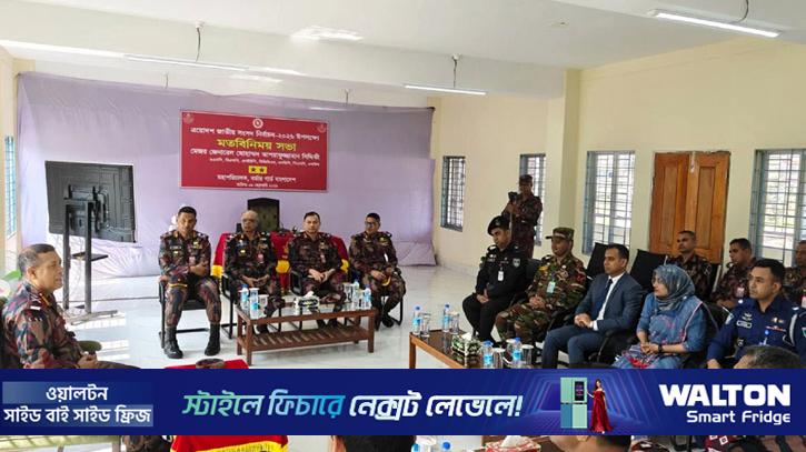 নির্বাচনি বেইজ ক্যাম্প পরিদর্শনে বিজিবি মহাপরিচালক, সুষ্ঠু নির্বাচনের প্রত্যাশা