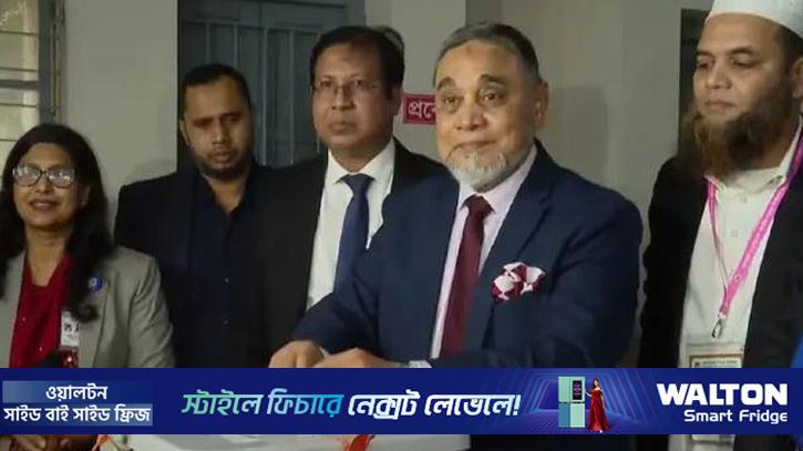 সুষ্ঠু ও সুন্দর পরিবেশে নির্বাচন হচ্ছে: সিইসি