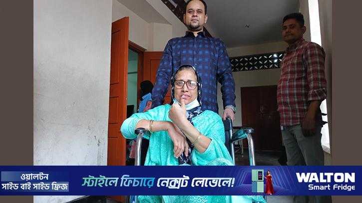 ‘কষ্ট হলেও ভোট উৎসব থেকে বঞ্চিত থাকতে চাইনি’