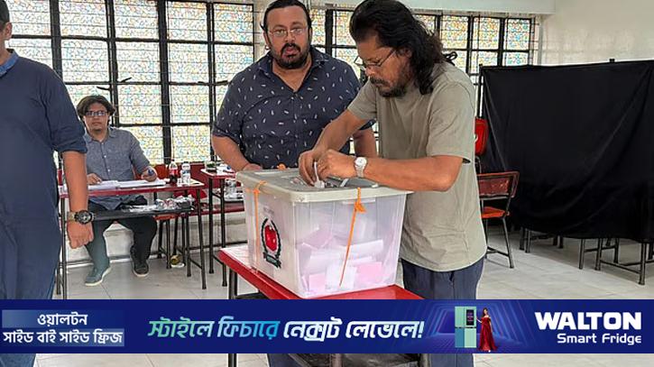 এলাম, স্লিপ নিলাম, ভোট দিলাম, সুন্দর পরিবেশ: জেমস