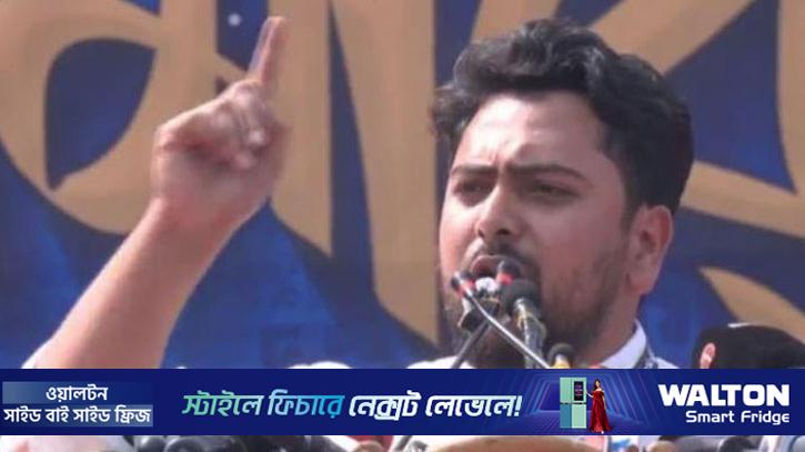 ভোটকেন্দ্রে মোবাইল নিষিদ্ধের সিদ্ধান্ত পরিবর্তন না হলে ইসি ঘেরাও: নাহিদ